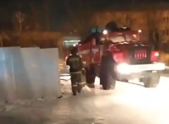 В Улан-Удэ пар приняли за пожар