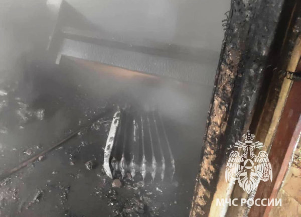 В Иркутской области в доме случился пожар из-за вспыхнувшего обогревателя 
