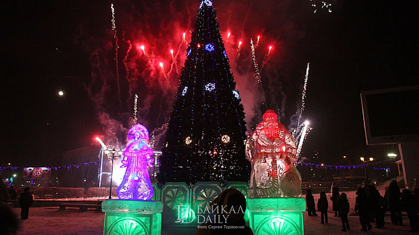 Улан-Удэ засияет новогодними огоньками 25 декабря
