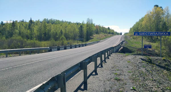 В Бурятии отремонтирован мост через реку Малая Шестипалиха