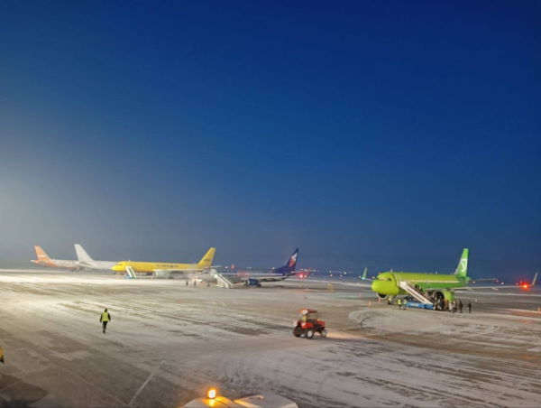 Морозы не помешали работе улан-удэнского аэропорта