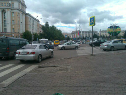 На площади Советов в Улан-Удэ поставят светофор