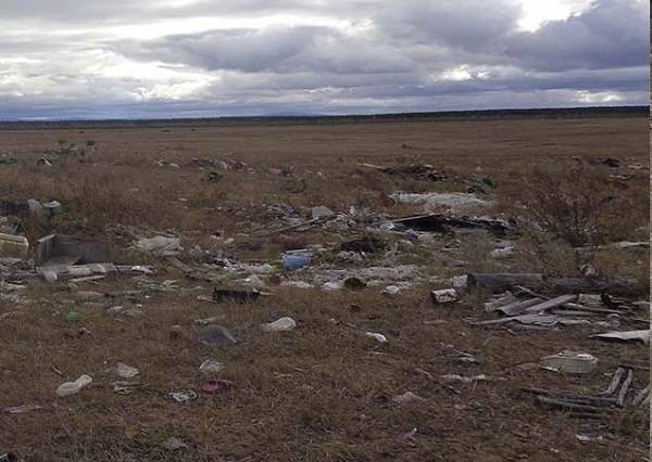 На сельхозземлях  в Бурятии устроили свалку