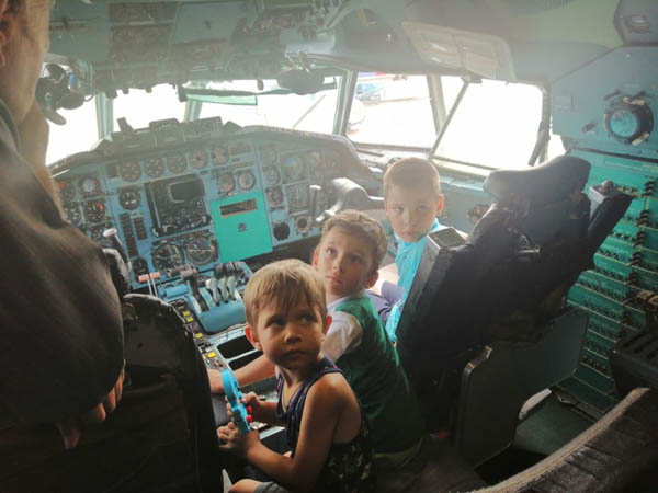 В Чите открылся авиамузей на борту Ту-154