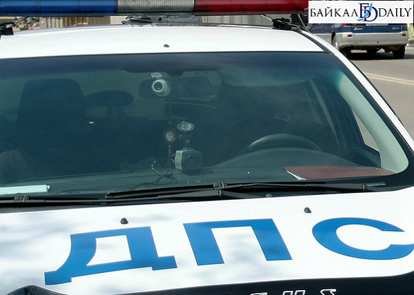 Забайкальцы пытались скрыться от полиции на угнанном авто