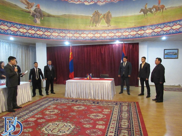 Федерации тхэквондо Бурятии и Монголии заключили договор о сотрудничестве 