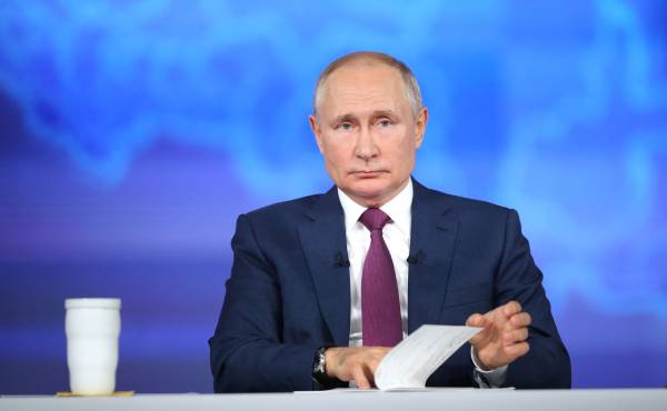 Песков: Прямая линия с президентом Путиным в этом году планируется