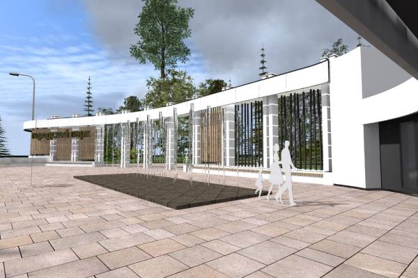 В Северобайкальске появился пешеходный фонтан