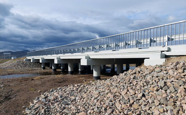 В Бурятии отремонтировали мост через реку Бурдунка