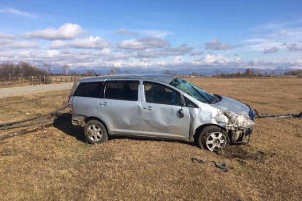 В Бурятии получила травмы водитель «Тойоты Виш»