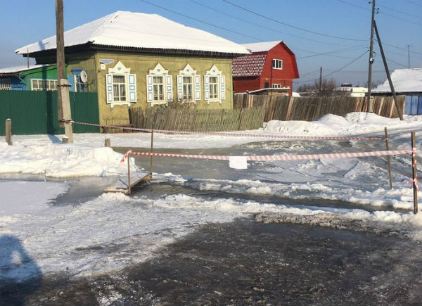В Иркутской области для защиты села от подтопления построили вал 