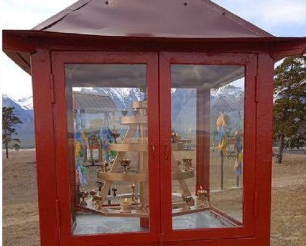 В селе в Бурятии появился домик для лампад