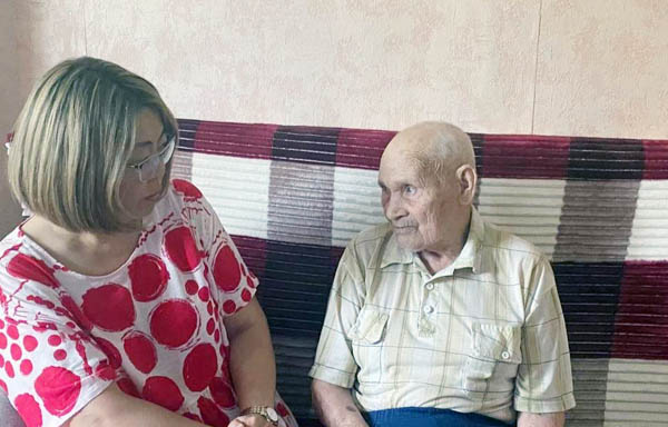 В Чите участнику Великой Отечественной исполнилось 95 лет