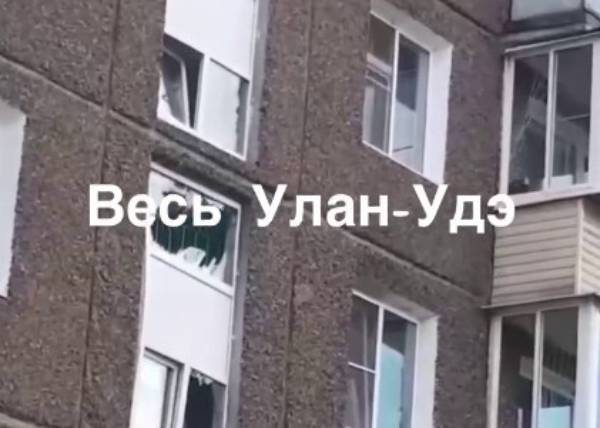 В многоквартирном доме в Улан-Удэ произошёл взрыв