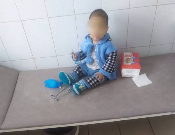 В Улан-Удэ в жилом доме нашли маленького ребёнка 