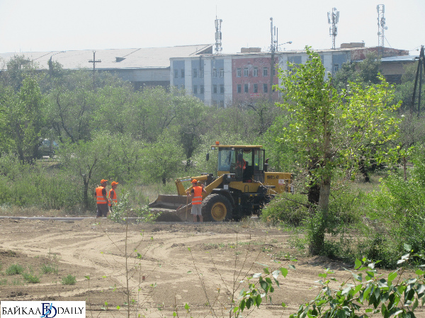 В сквере на Стеклозаводе в Улан-Удэ появятся велодорожки и амфитеатр 