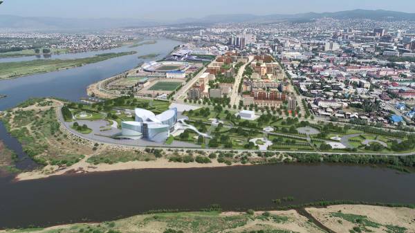 В Улан-Удэ Национальный музей построят на острове