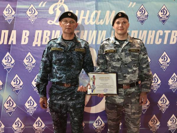 В Бурятии лучшим спортсменом «Динамо» признан судебный пристав 