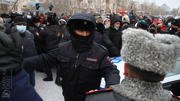 В Улан-Удэ арестовали участника несанкционированной акции