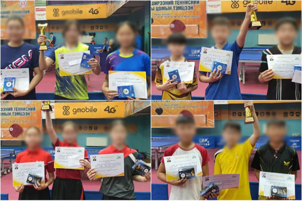 Теннисисты Бурятии взяли четыре «золота» в Монголии