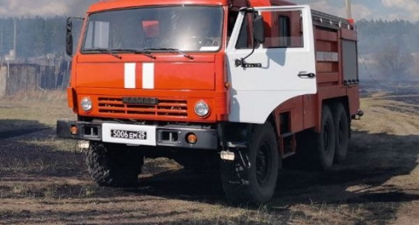 В пригороде Улан-Удэ дети играли со спичками и устроили крупный пожар  