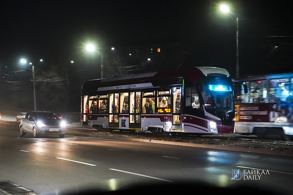 В Улан-Удэ выросло число пассажиров трамваев 