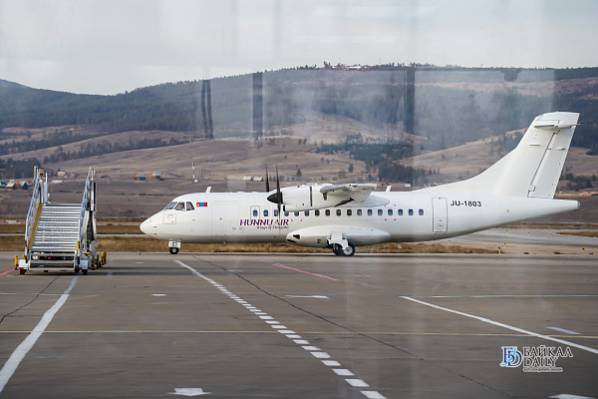 19 сентября Hunnu Air совершит последний рейс из Улан-Удэ в Монголию 