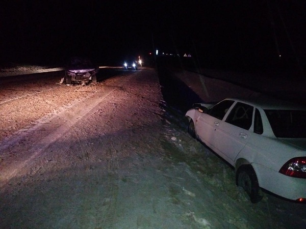 На трассе в Бурятии в ДТП пострадали два водителя