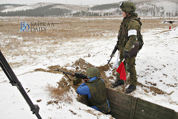 В Бурятии военные готовят к зиме мишени