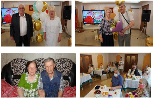 В Иркутской области супругов поздравили с 65-летием брака