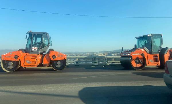 В Улан-Удэ ремонт на Селенгинском мосту планируют завершить на этой неделе 