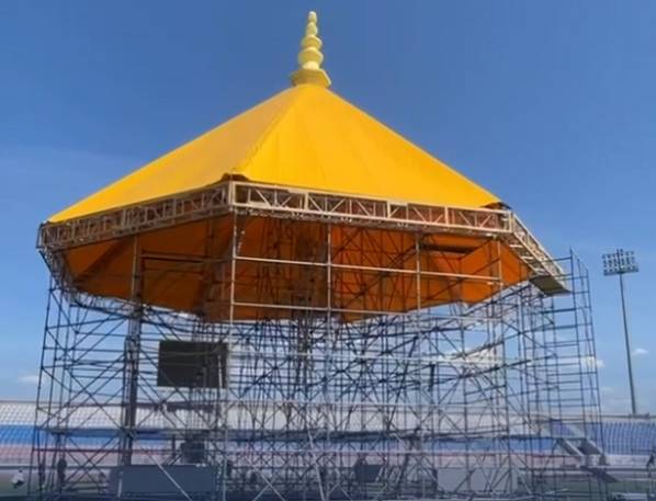 На Центральном стадионе Бурятии появится огромная юрта с сотнями хии-моринов 