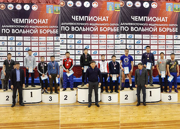 Вольники Бурятии завоевали 15 медалей чемпионата ДФО