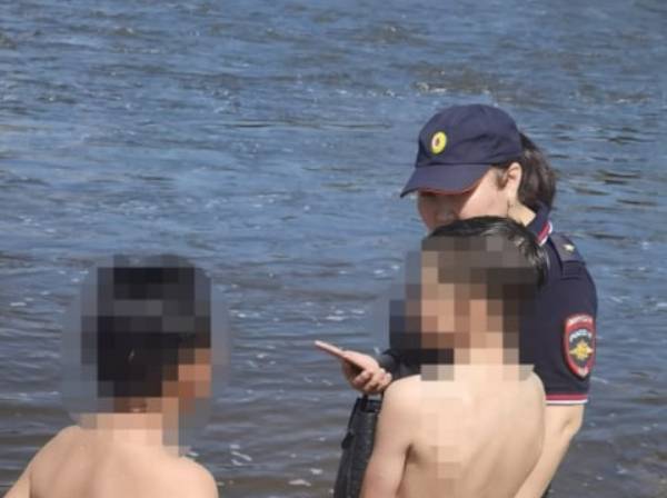 В Улан-Удэ поймали 30 детей, купавшихся без взрослых 