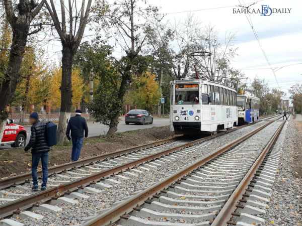 В Улан-Удэ под трамвай вновь попал пешеход