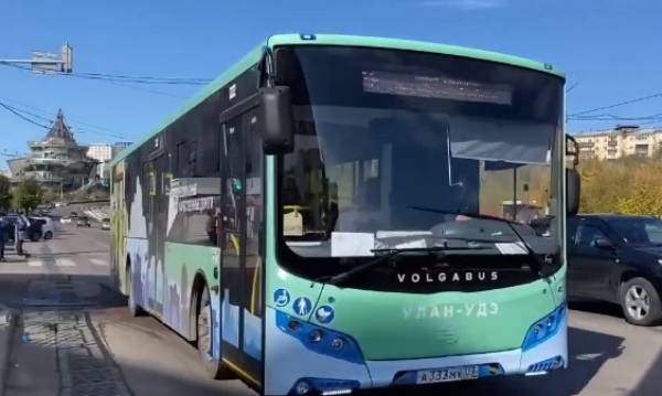 В Улан-Удэ начали работать первые большие автобусы «Волгабас» 