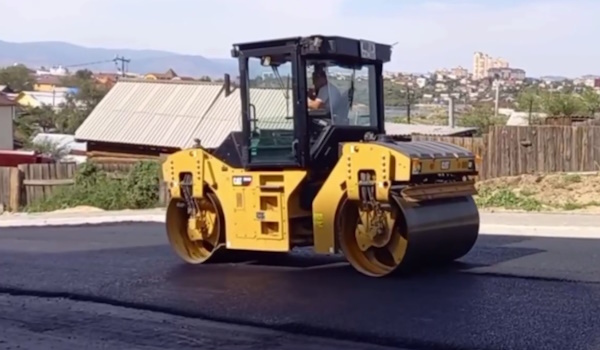 В Улан-Удэ завершается ремонт в переулке Карьерный