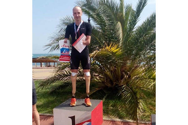 Спортсмен из Бурятии выиграл чемпионат России по паратриатлону