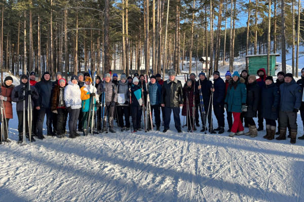 Сотрудники УФСИН Бурятии соревновались в лыжной эстафете