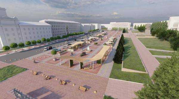 Главная площадь Улан-Удэ превратится в огромную зону отдыха