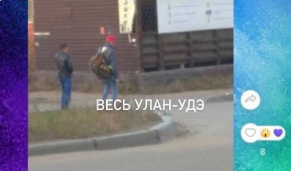 В Улан-Удэ неизвестный стрелял на улице у детсада