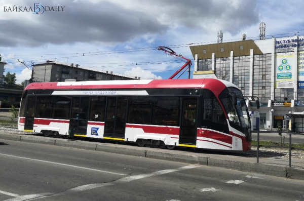 В Улан-Удэ более часа простаивали трамваи