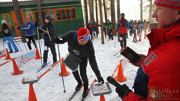 В Улан-Удэ прошли соревнования по ориентированию на лыжах