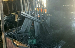 В Бурятии пожар унёс жизнь мужчины