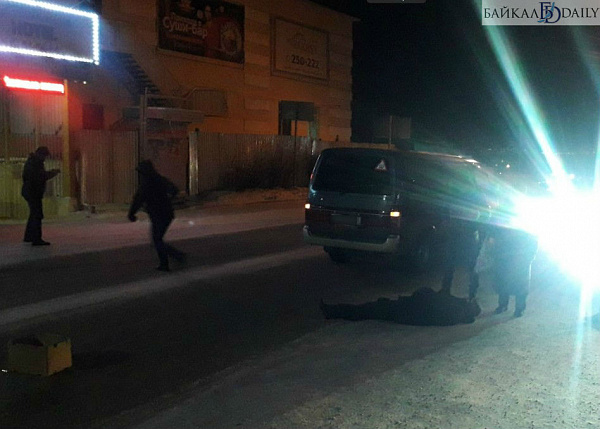 В Улан-Удэ пешеход впал в кому после наезда микроавтобуса