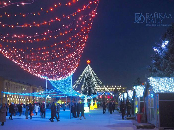 В столице Бурятии откроют главную городскую ёлку