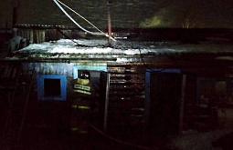 В Бурятии горели гаражи на соседних участках 