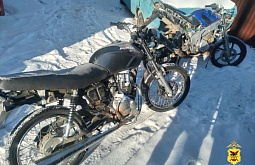 В Забайкалье с автостоянки украли два мотоцикла 