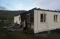 В Бурятии на восстановление сгоревшей школы нужно почти 2 млн 