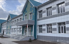 В Хоринском районе Бурятии завершается строительство новой школы